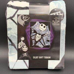 Nightmare Before Christmas Jack Skellington Silky Soft Throw Blanket, 46" x 60"‎